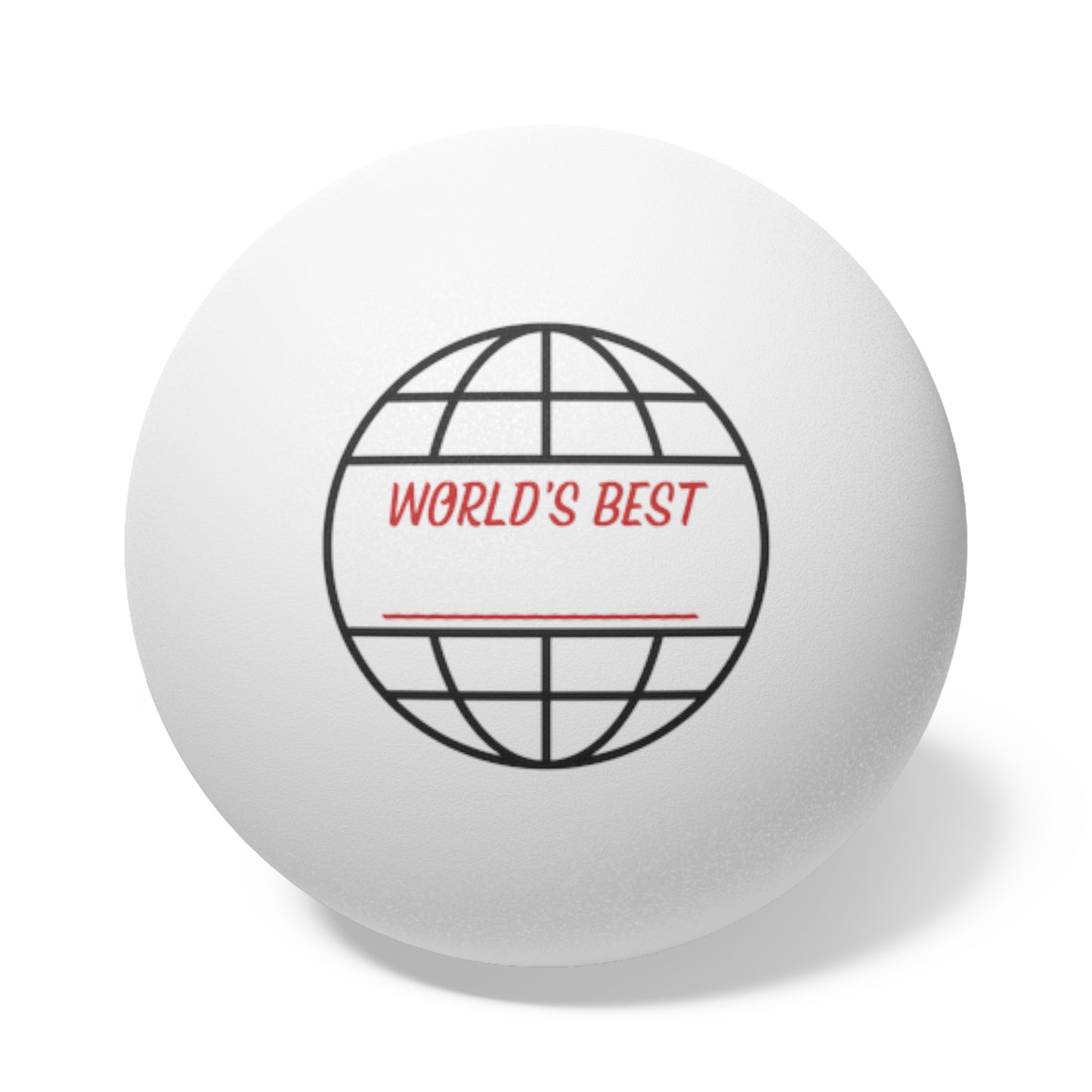 "World's Best" Ping Pong Balls, 6 pcs | World's Best