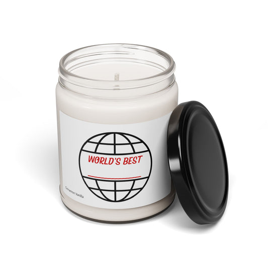 "World's Best" Scented Cinnamon Vanilla Scented Candle, 9oz