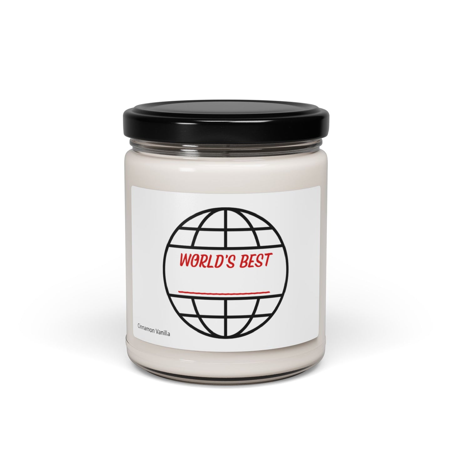 "World's Best" Scented Cinnamon Vanilla Scented Candle, 9oz