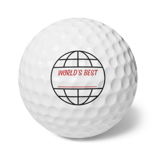 Golf Balls, 6pcs